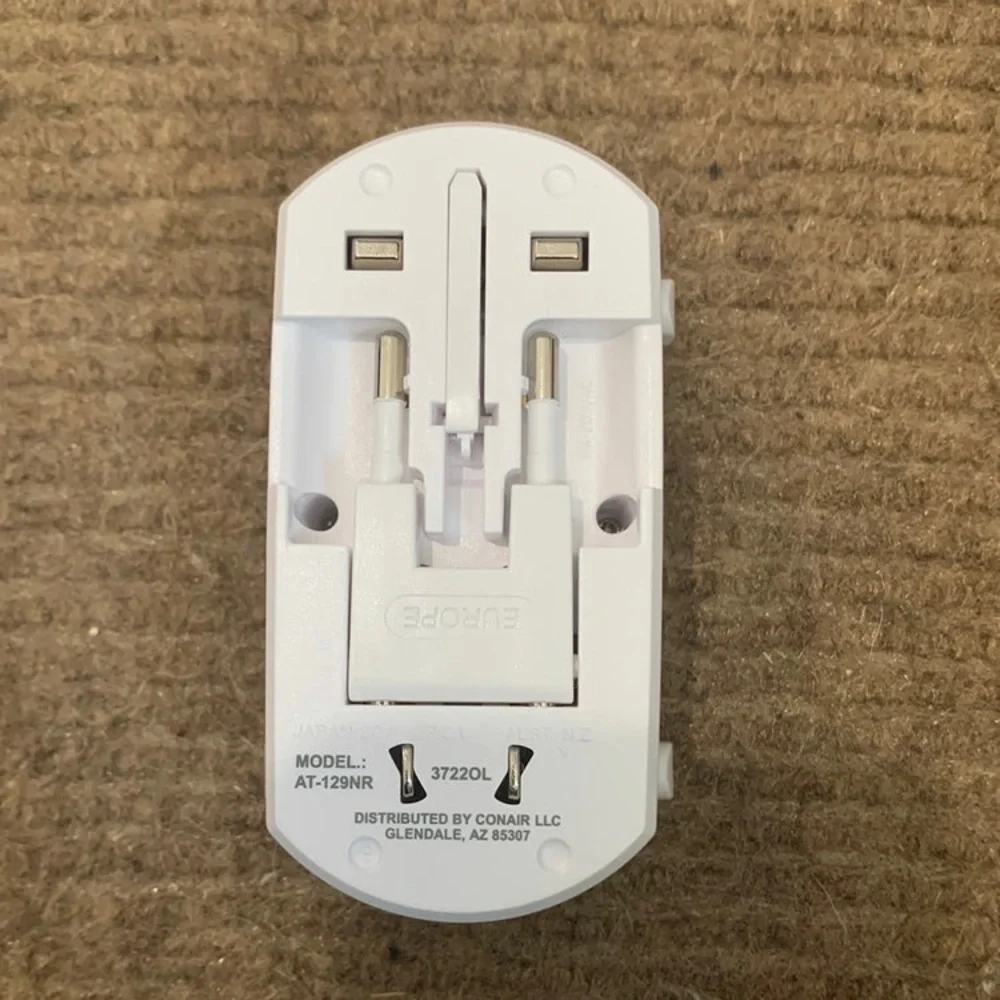 North America, Great Britain, Europe, Australia - plug adapter